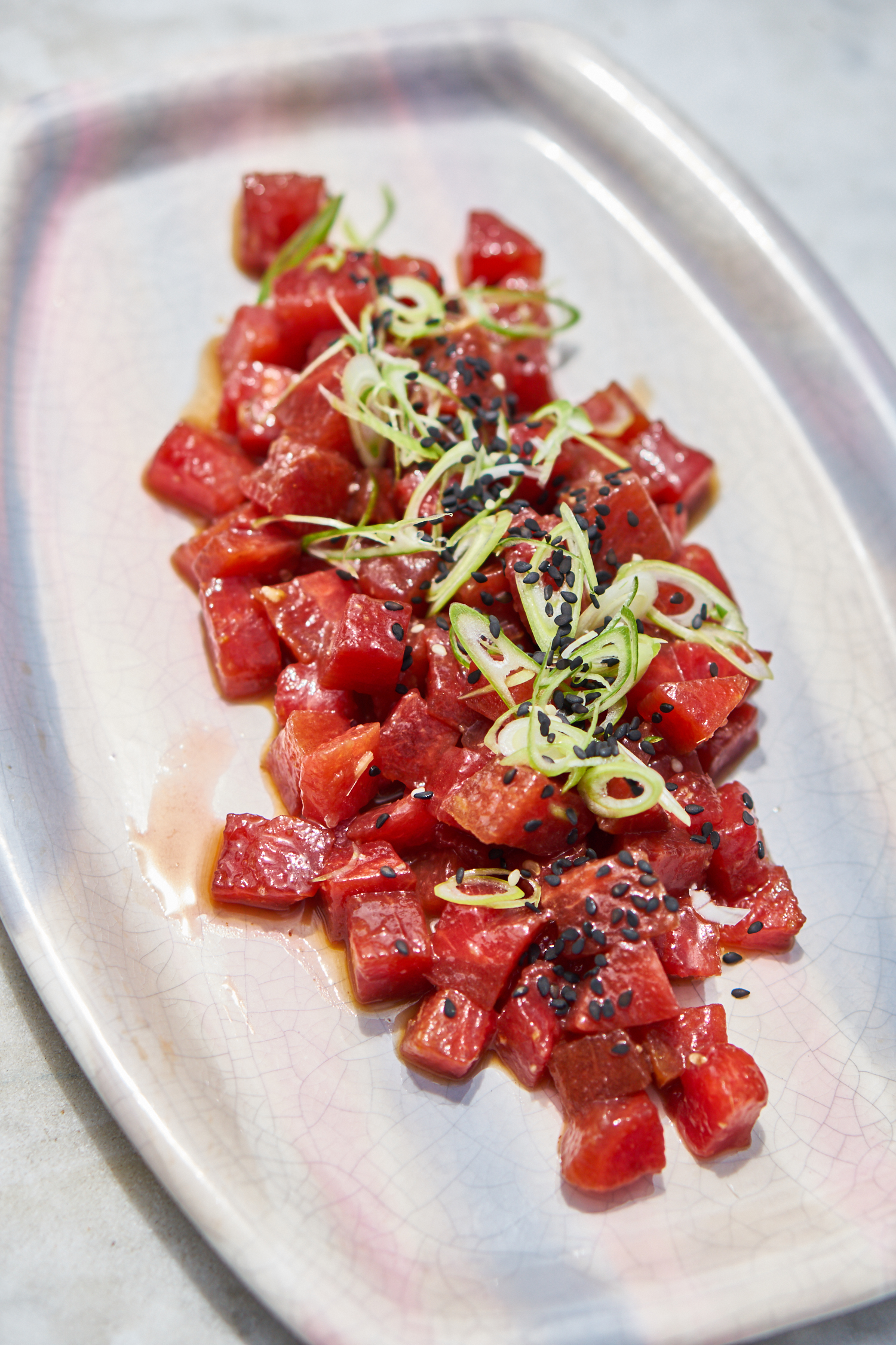 Watermelon Poke Recipe